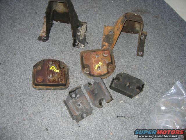 here are the old 390 compared to the stock 460 ones.  In the back are the custom perches compared to stock ones.