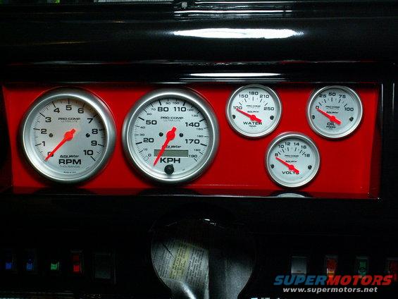 new gauge panel....1983 becomes 2006
