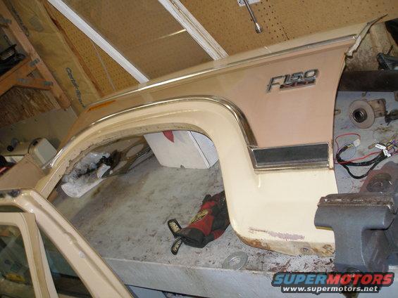 picked up a fender for the bronco