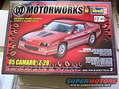 This is what its supposed to look like. Stock '85 Camaro Z-28.
