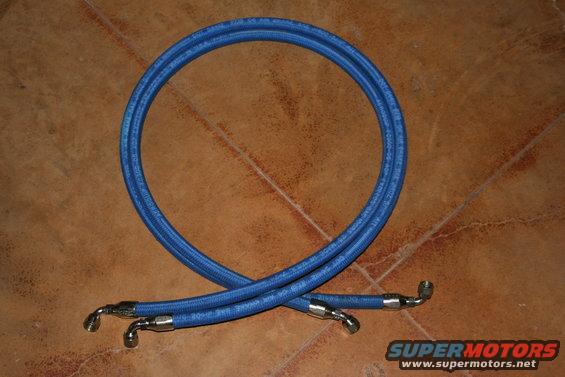 img_0239.jpg Hydro-assist hoses. -06 hose & fittings, equivilent to roughly .25" ID
