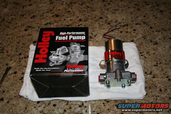 img_0204.jpg Holley Red Label electric fuel pump. 
97 gph @ 7 psi... 
