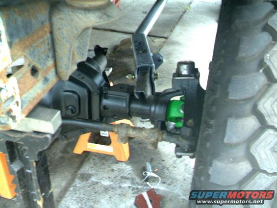radius arm axle mounts