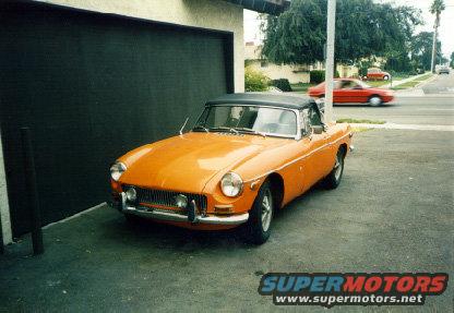 1972 MGB  For Sale - No Clean title - Good Parts car or project race car.  - Price $600 