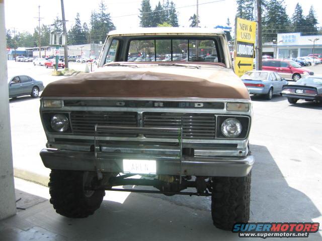 no ford emblems on hood :)