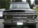1976 Ford F-150 - letters on hood or grill?
