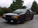 1987 Volkswagen Scirocco - Front 3/4 view of a black 1987 Volkswagen Scirocco.