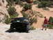 1996 Ford Bronco - Nathan making fun of me getting stopped and needing a strap. It's pretty steep but the spacing on two ledges is what st…