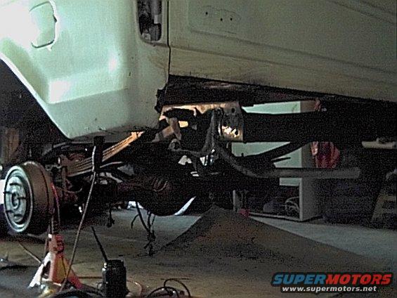 REAR SPRINGS/GAS TANK / BODY MOUNTS AND RUSTPROOFING ALL IN ONE!!!