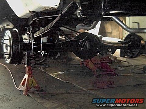REAR SPRINGS/GAS TANK / BODY MOUNTS AND RUSTPROOFING ALL IN ONE!!!