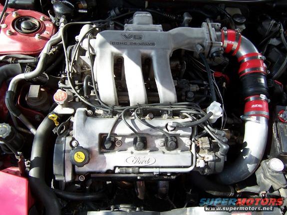 Engine after Hotshot Intake and SS Headers