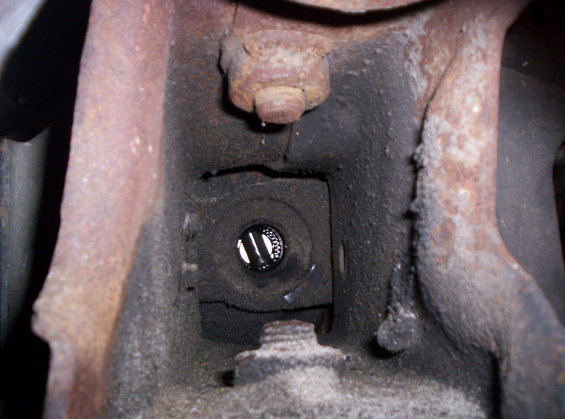 Inside of Front Left Axle