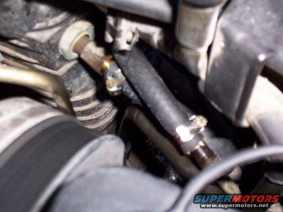 hoses.jpg I don't recall if it was hooked up before or after the stock cooler.