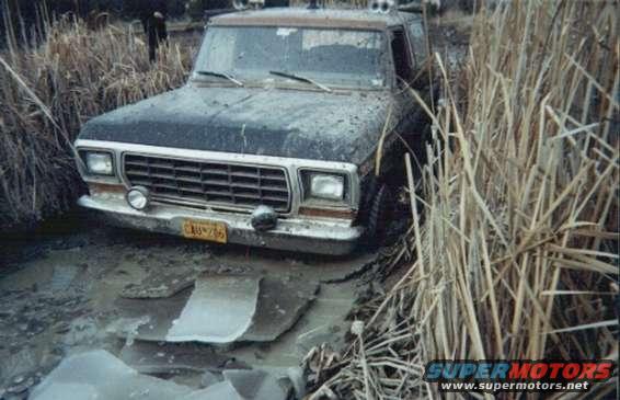 Inch thick ice sure didn't help any, either