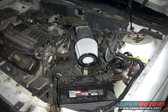 This is the cone before I added the intake tube.