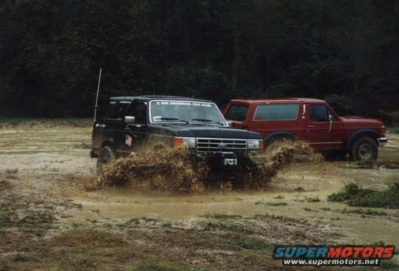 my_adam_driving.jpg Here's my son Adam driving in the 'puddle'.