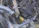 1989 Ford Bronco - I don't want to risk cracking the tranny tailhousing by lifting any higher. I'll check my other options for oil pan rem…
