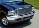 2001 Ford Excursion - billet one piece grill and clear lenses