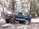 1996 Ford Bronco - You can see what rain can do after a forest fire. The window on the cabin has mud up to the base. "Things are really go…