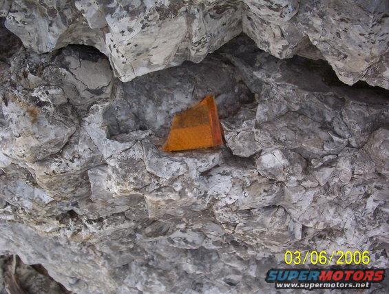 It's not good when pieces found say Ford. This wasn't from any of our trucks.