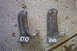 1995 Ford Taurus - Two engine mounts are shown on a concrete surface, with a website address visible in the lower right corner.