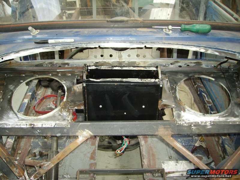 Heater in place