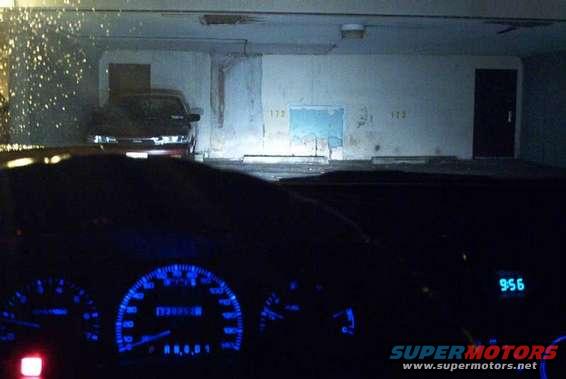 brightlights.jpg The "most of the dash" shot.  Think my driving lights are bright enough?