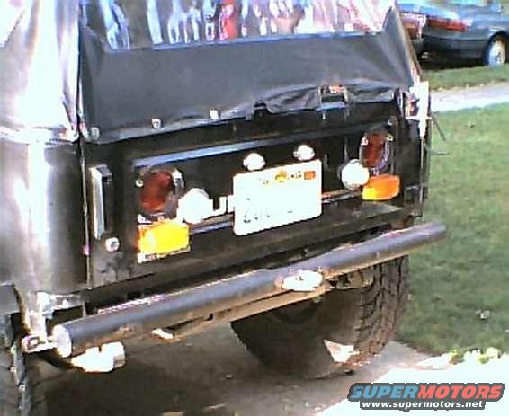custom rear bumper
