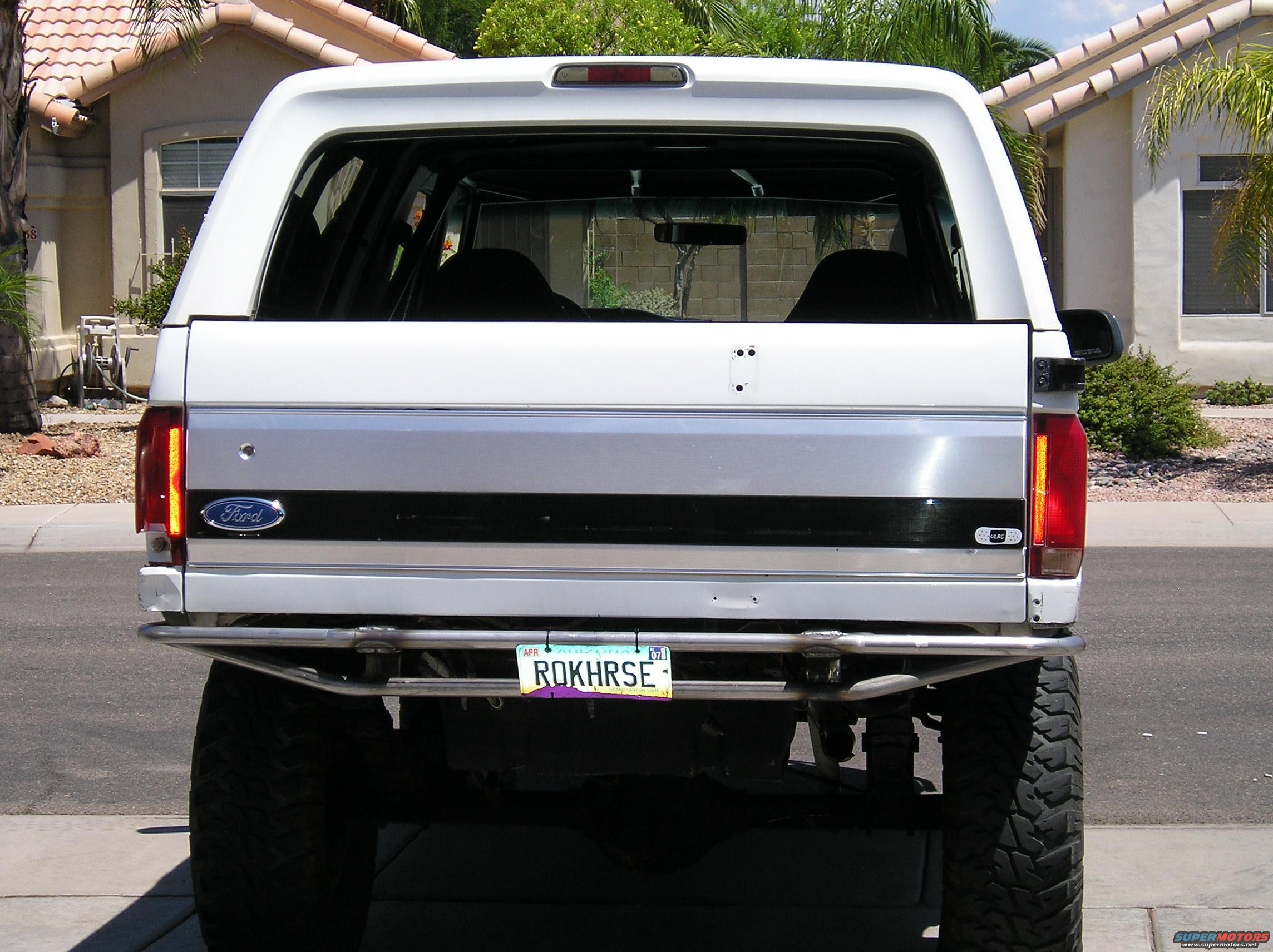 Ford bronco prerunner bumper