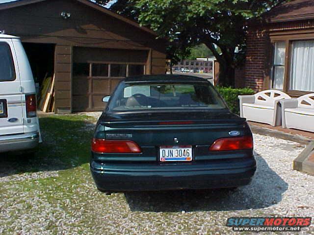 Rear (dont the new bumper look pretty?)