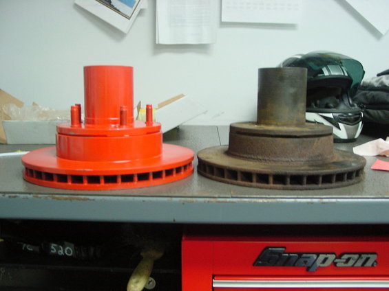 Side by Side view of New & Old. 
