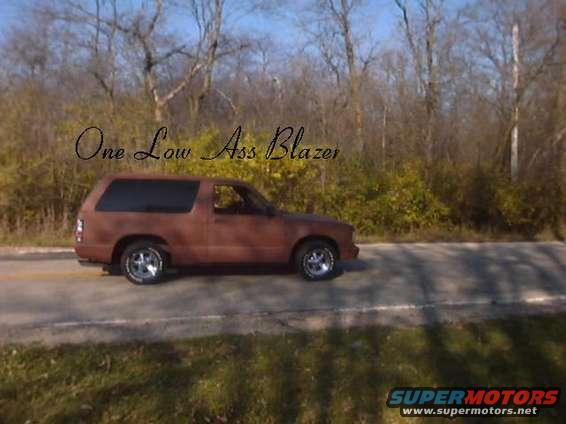 my v8 powered blazer again