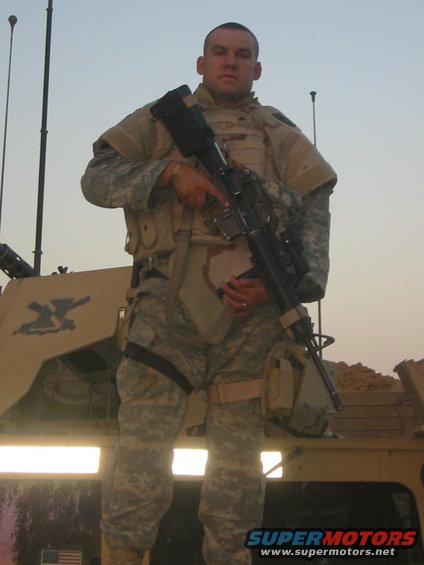 me in Ar Ramadi, Iraq.