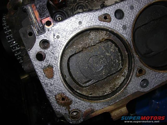 Number 5 cylinder lost compression, gee i wonder why