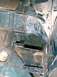 1979 Ford Bronco - Driver's side corner, more areas cut out and more rust cut out on frame roll cage support.
