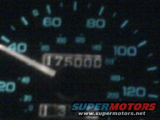 Odometer shows 175,000 miles. Supermotors.net logo visible
