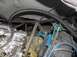1985 Ford Bronco - The throttle cable bracket had to move about an inch towards the drivers side to line up with the Ford kickdown linkage adapter (P/N 1483)