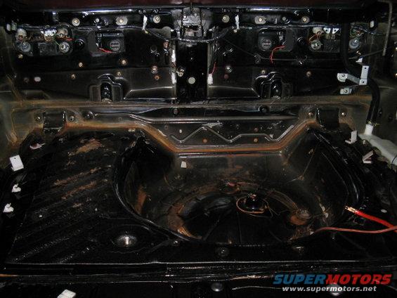 Spare Tire Area
- Cleaned And Vacuumed
- Thought Brown Was Rust And Has Been Removed Since(Old Picture)