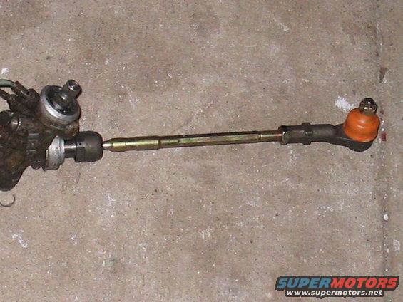 Driver Side Tie Rod
- New Inner Tie Rod
- New Outer Tie Rod
- New Hardware