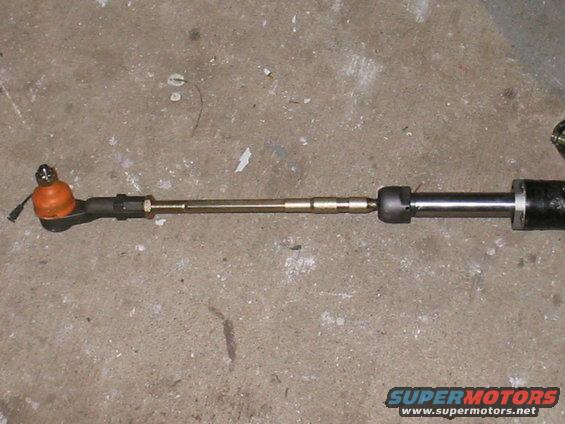 Passenger Side Tie Rod
- New Inner Tie Rod
- New Outer Tie Rod
- New Hardware
