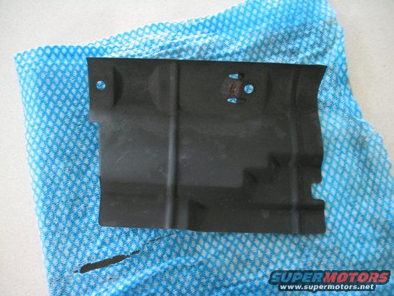 Rack And Pinion Heat Sheild
- Painted And Cured With VHT High Temp. Paint