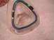 1991 Yugo Cabrio - This is a close-up view of a CPAP mask cushion with a teal blue seal.