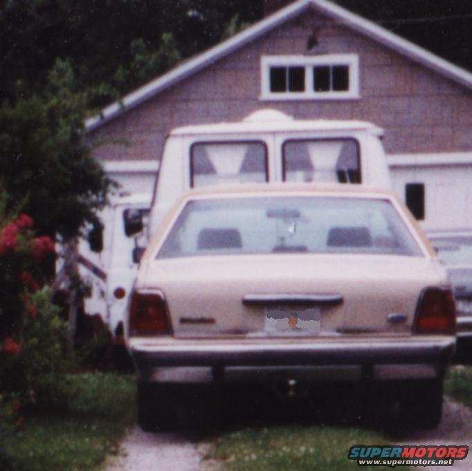 My Vic in the driveway during that same Illinois vacation.

Circa 1998.