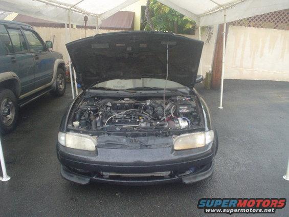 engine bay..