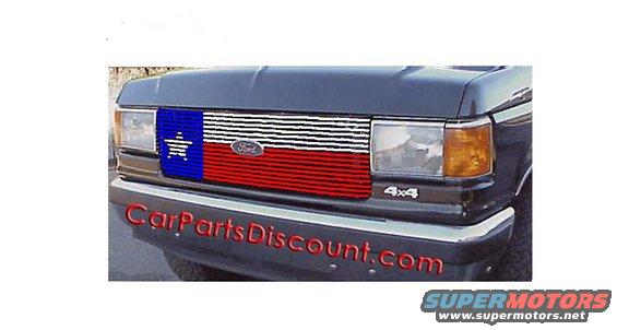 texas flag grille sketch
