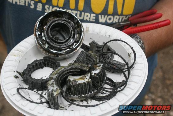 img_0296.jpg Here was my carnage for the weekend, one severly busted Warn premium hub.  I broke it on the hill climb on Daniel.  Fortunately Johnski had a spare with him, so we were able to swap it out back at camp.