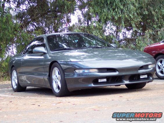 Gray 1995 Ford Probe front 3/4 view