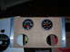 1995 Ford Bronco - A custom gauge panel with oil pressure and vacuum gauges is shown.