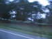 1995 Ford C-350 (Centurion Conversions) - A blurry scene of trees and sky, likely captured from a moving vehicle, obscuring any specific details.