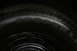 1989 Ford Crown Victoria LTD - Close-up of a Cooper tire mounted on a black steel wheel.